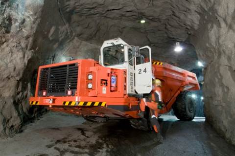Sandvik truck