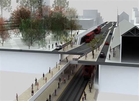 Subway project in Curitiba, South Brazil