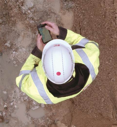 Worker mobile birdview