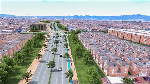 La avenida Alsacia-Tintal permitirÃ¡ descongestionar el centro de la capital colombiana.